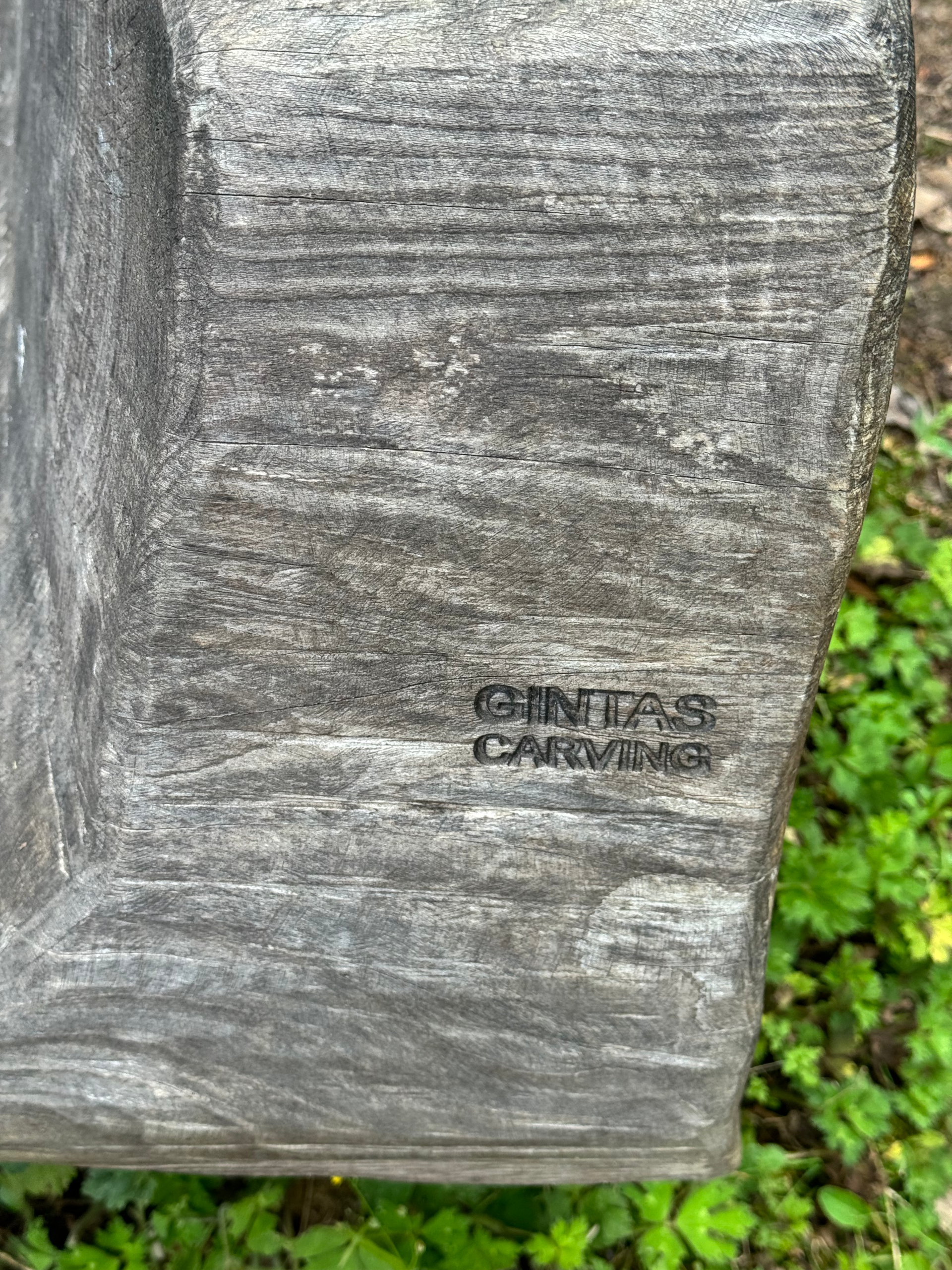 Image of an embossment made by Gintas Poderys of Gintas Carving.